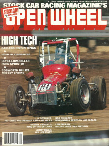 OPEN WHEEL 1982 APR - SWEIKERT, DUNCAN SWINDELL, BRYAN, COSWORTH MIDGET ENGINE